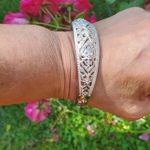 Vintage Crystal Rhinestone Bracelet‎